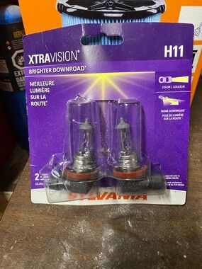 XtraVision H11 Headlight Bulbs - Purple Packaging